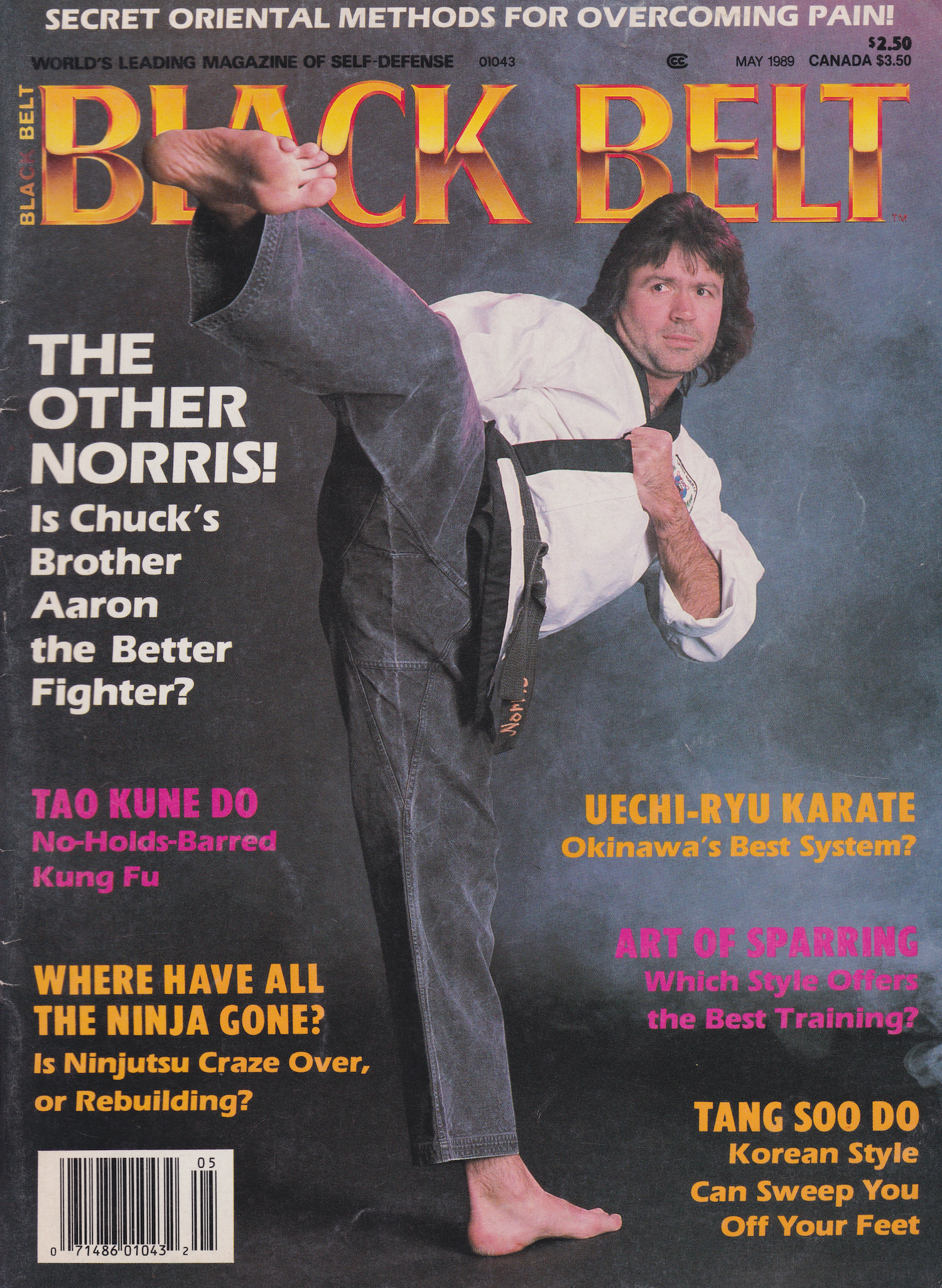 Black Belt Magazine May 1989 (Preowned)