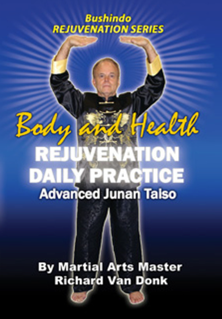 DVD de práctica diaria de rejuvenecimiento corporal y de salud de Richard Van Donk 