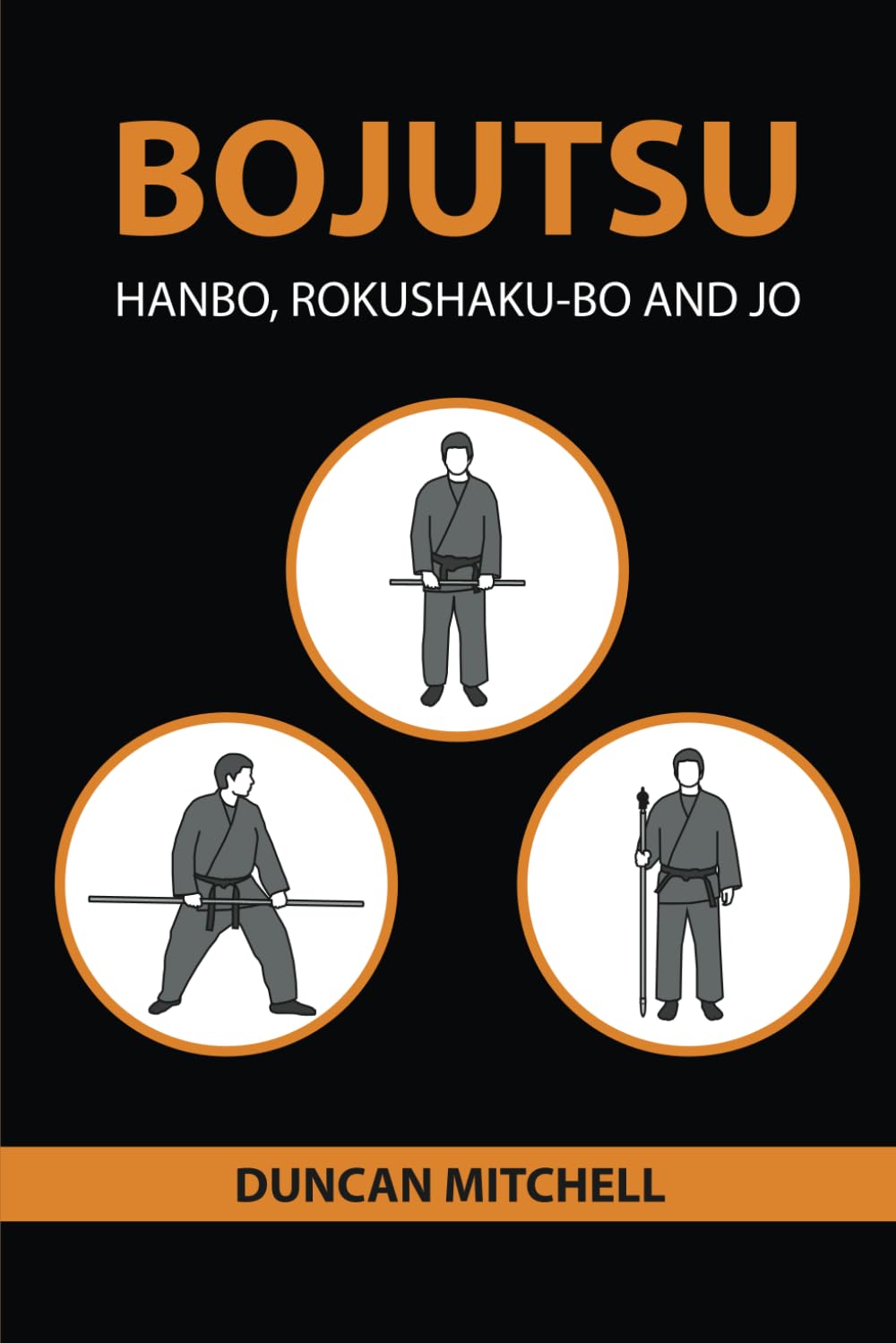 Bojutsu: Hanbo, Rokushaku-Bo and Jo (Bujinkan Technique Reference) Book by Duncan Mitchell