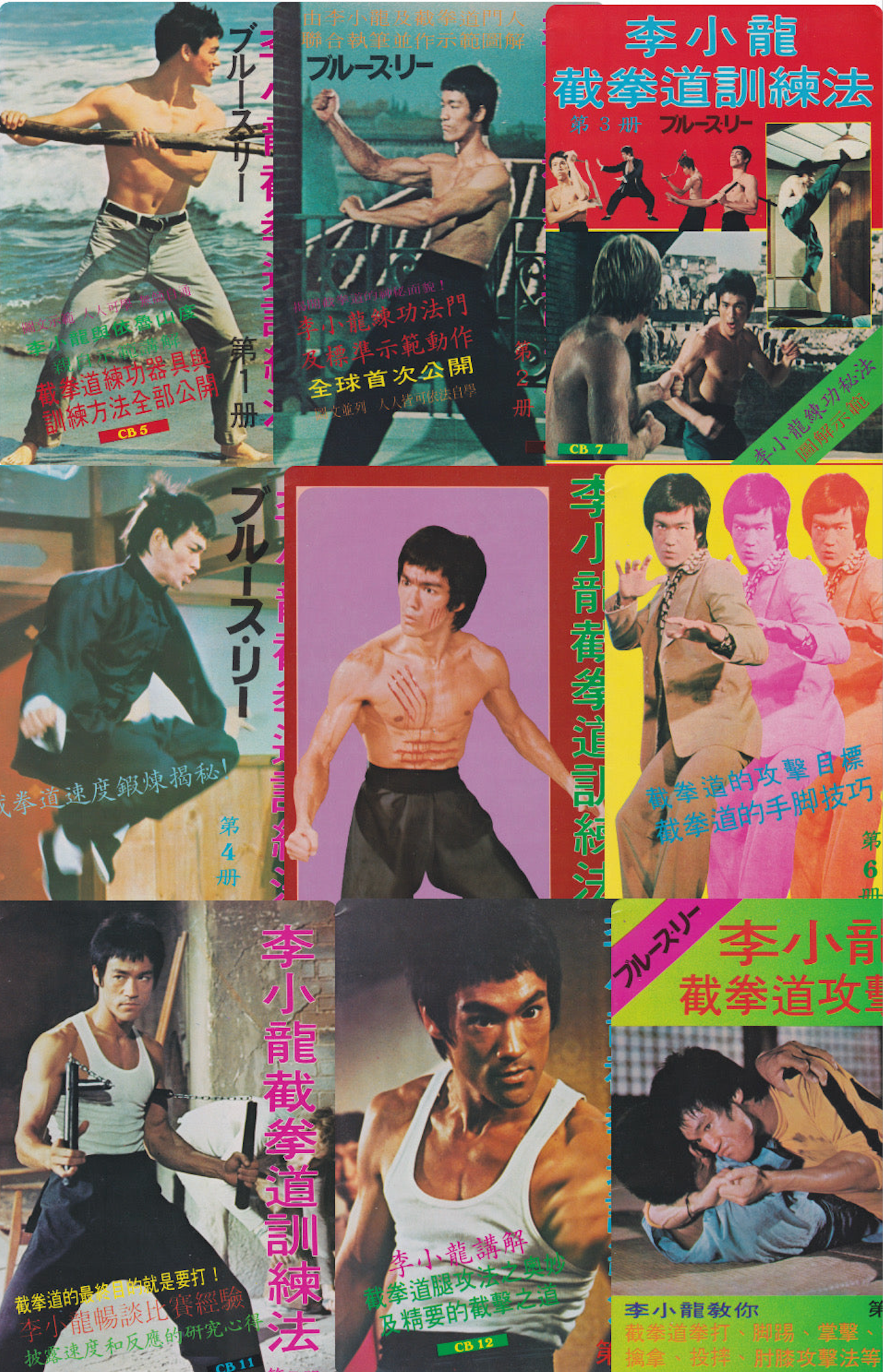 Bruce Lee Jeet Kune Do Course 20 Book Set (Preowned)