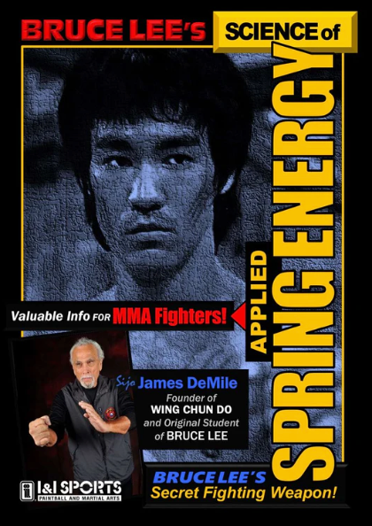 DVD La ciencia de la energía primaveral de Bruce Lee por James DeMile