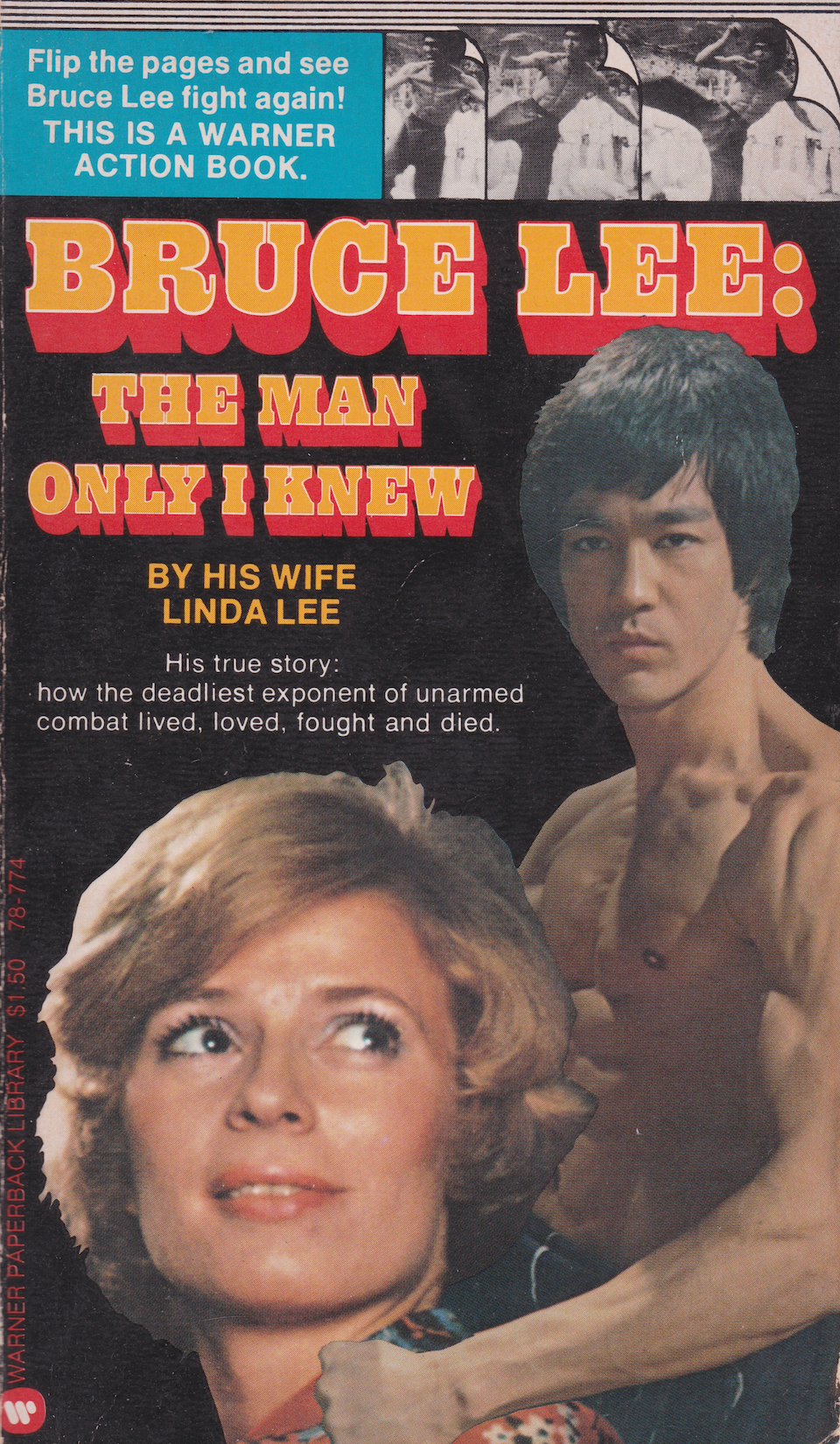 Bruce Lee: The Man Only I Knew Book by Linda Lee (1st print) (Preowned)