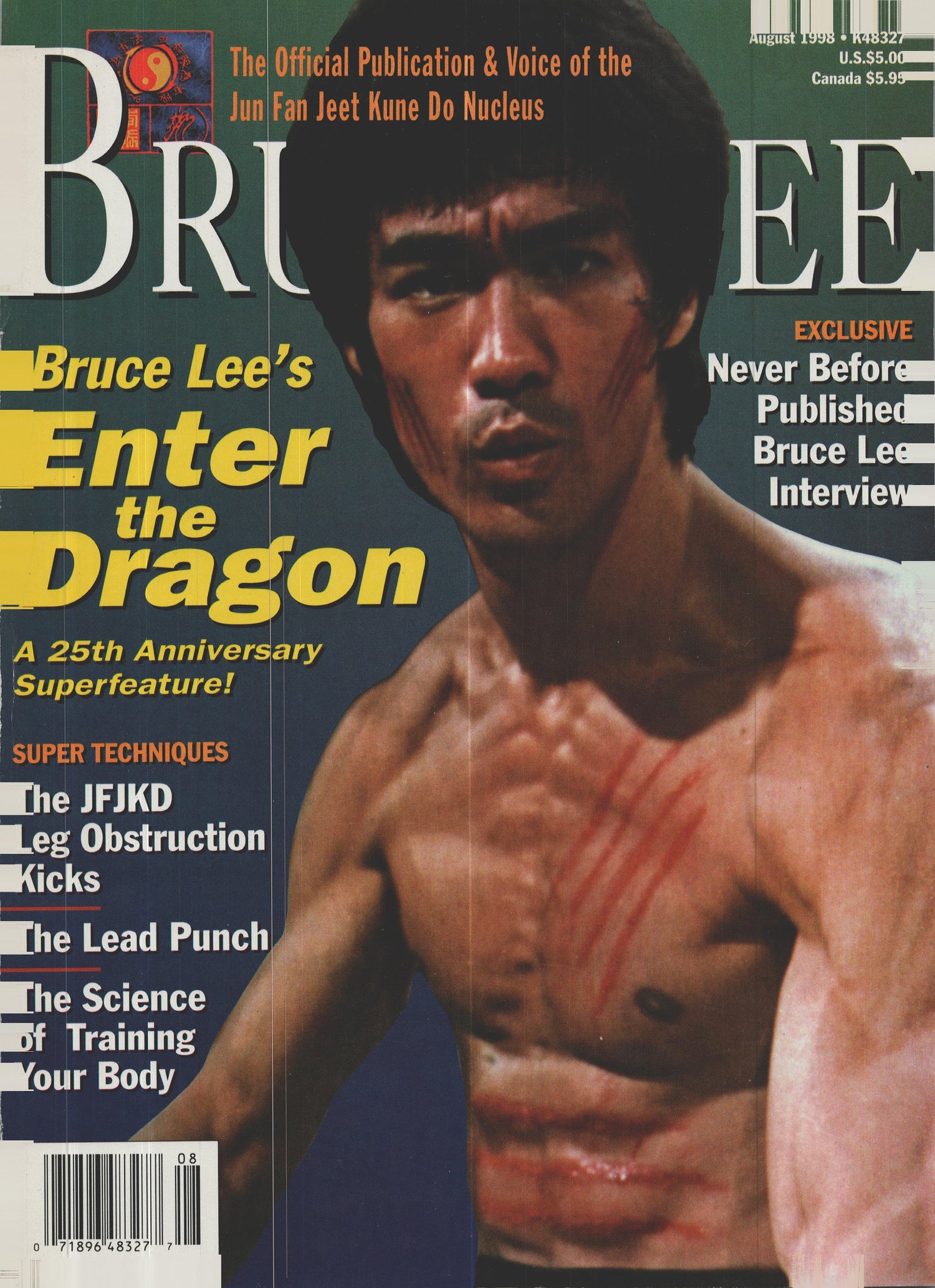 Bruce Lee: The Official Publication & Voice of the Jun Fan Jeet Kune Do Nucleus Aug 1998 (E-Book)