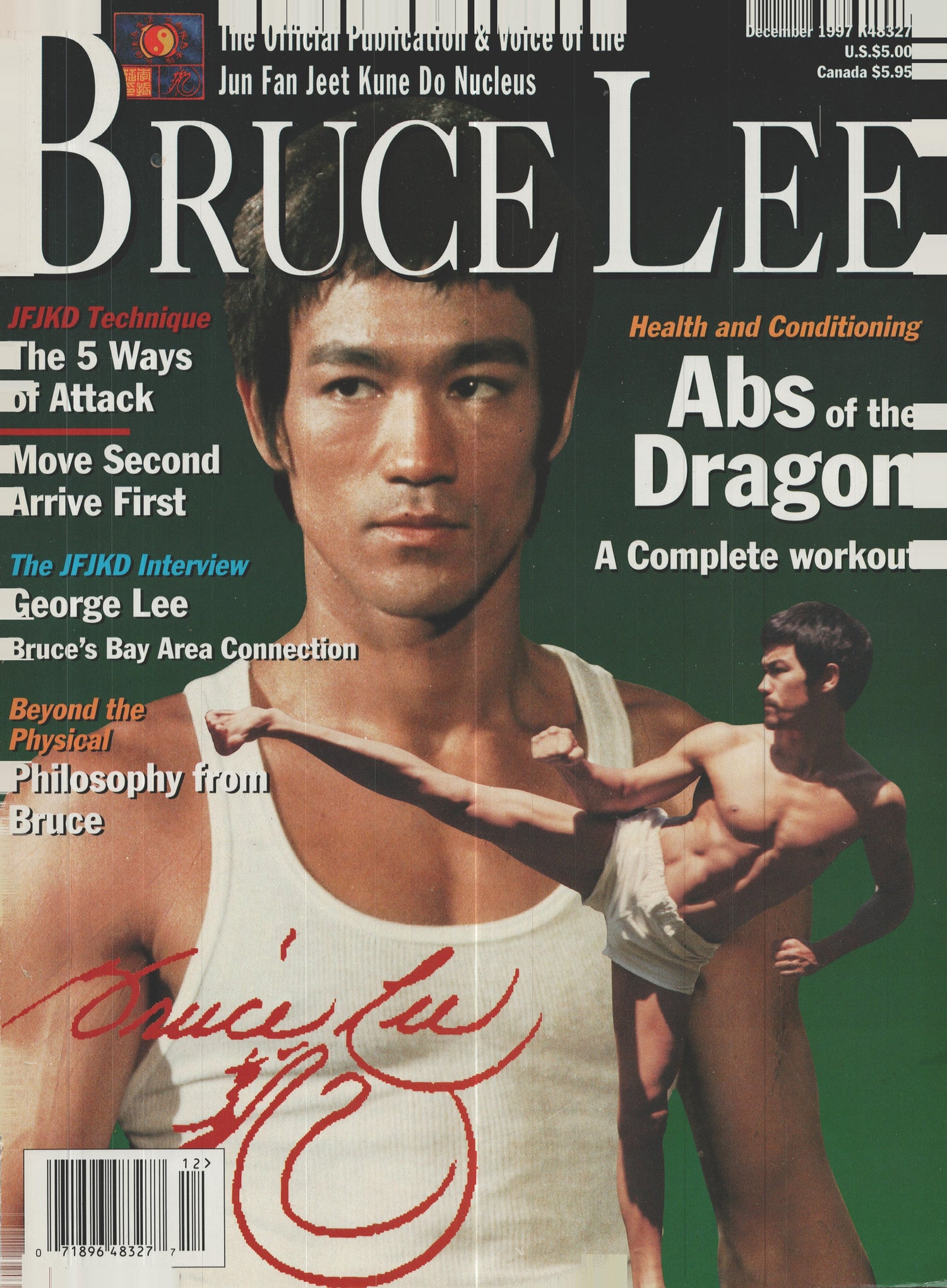Bruce Lee: The Official Publication & Voice of the Jun Fan Jeet Kune Do Nucleus Dec 1997 (E-Book)