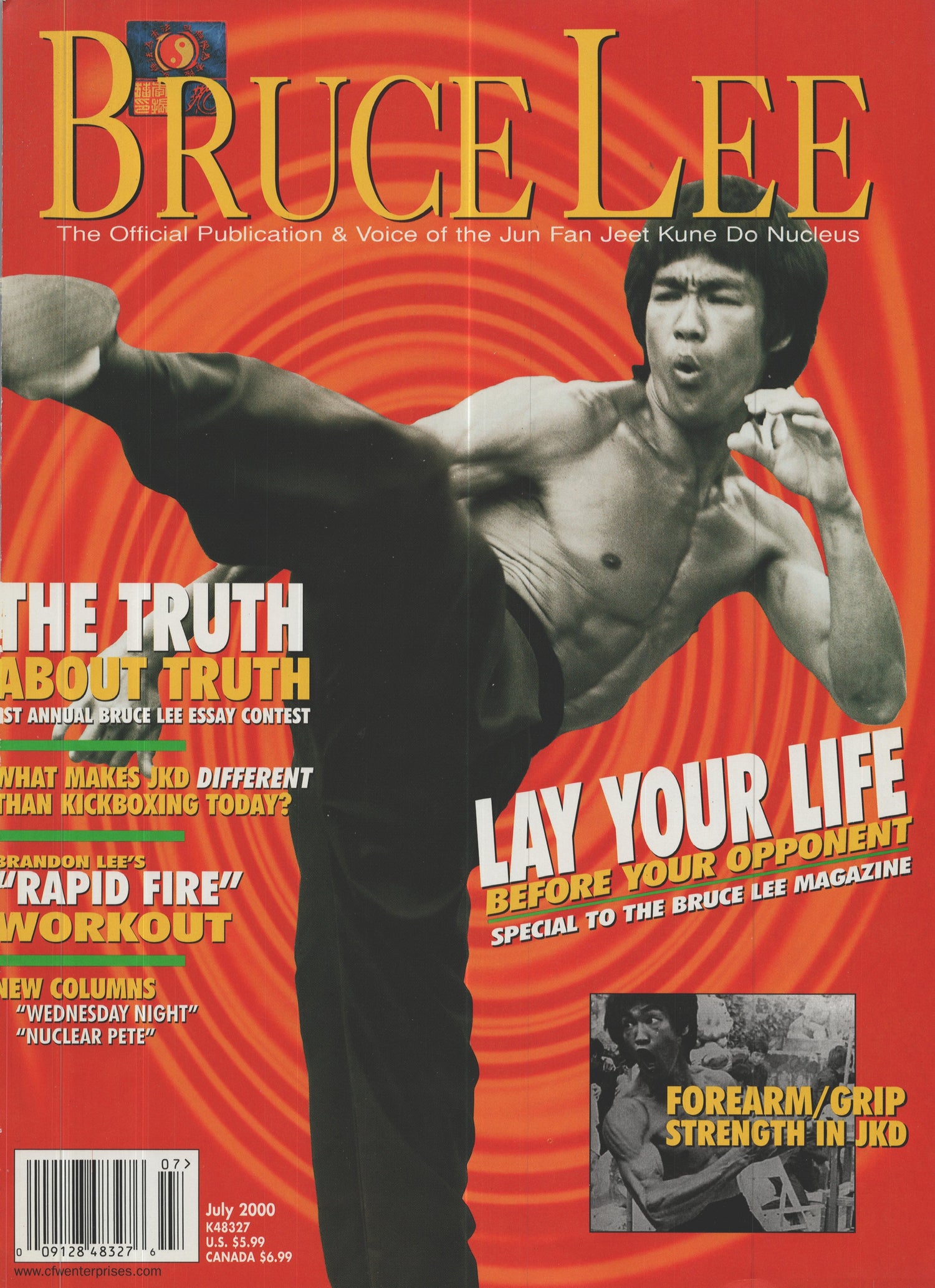 Bruce Lee: The Official Publication & Voice of the Jun Fan Jeet Kune Do Nucleus July 2000 (E-Book)