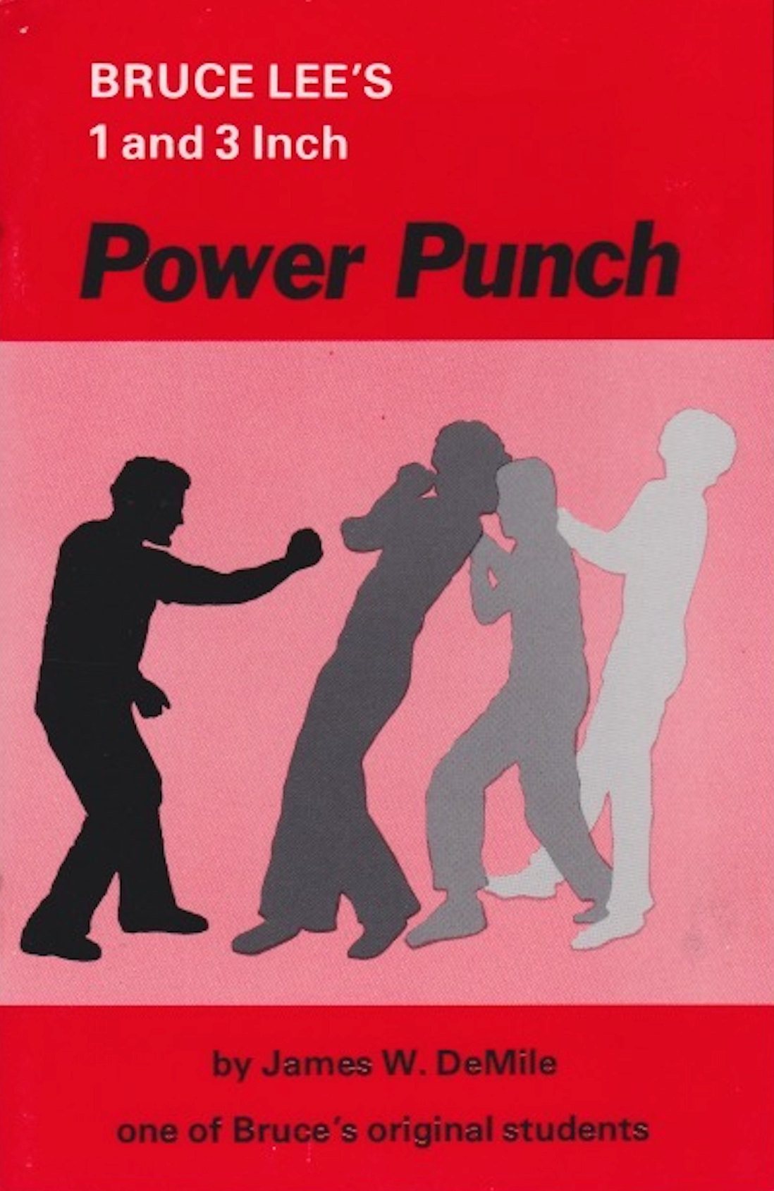 Libro Power Punch de Bruce Lee de 1 y 3 pulgadas por James DeMile