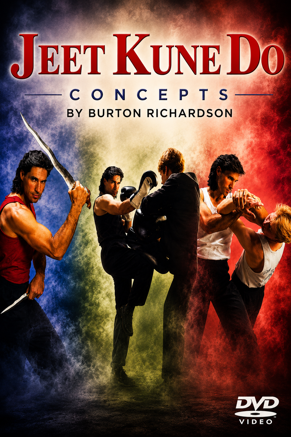 Bruce Lee's Jeet Kune Do Concepts 3 DVD Set by Burton Richardson