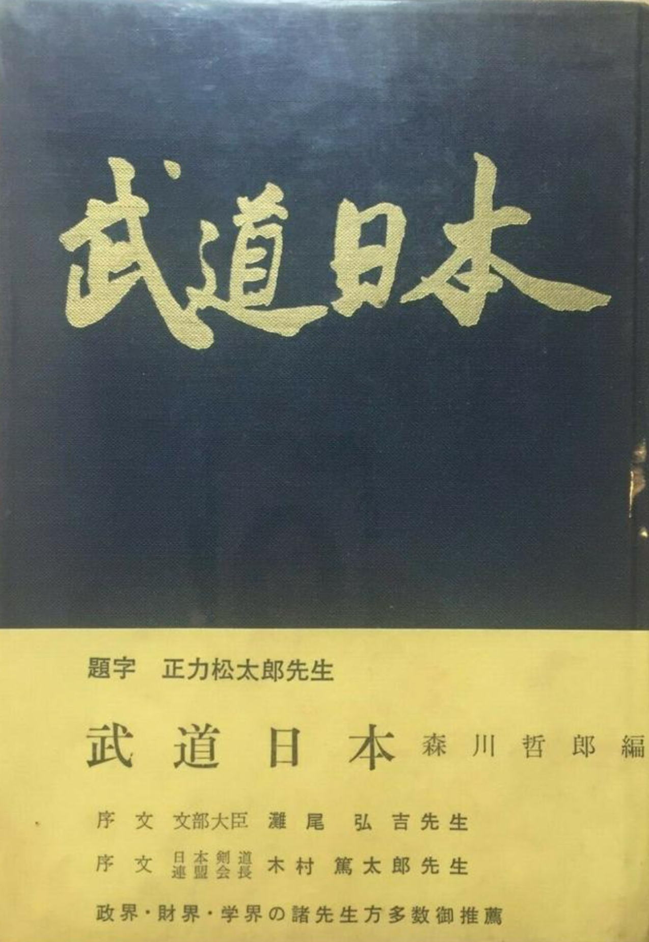 Budo Nippon Book by Tetsuro Morikawa (Preowned)