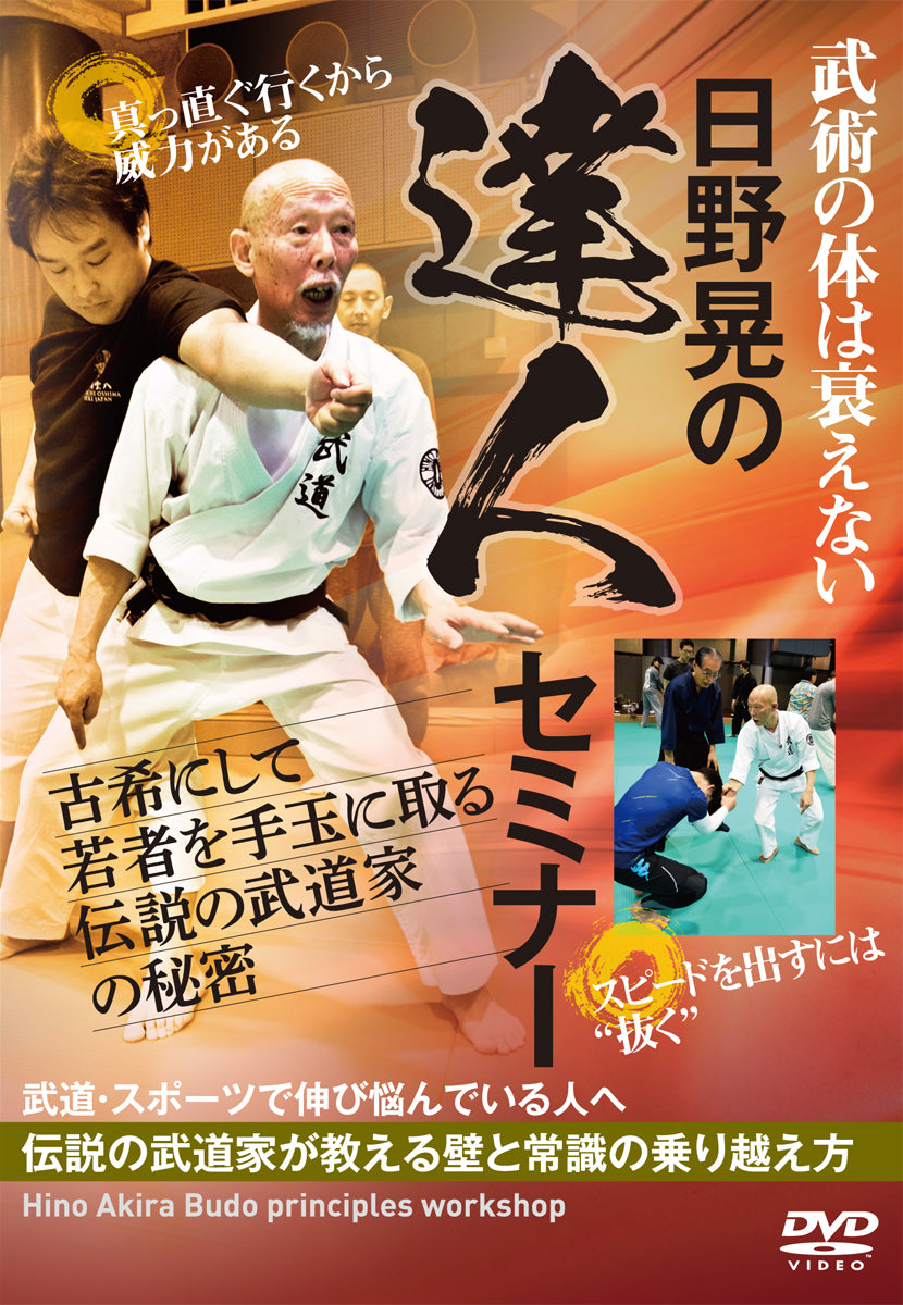 Budo Principles Seminar DVD by Akira Hino