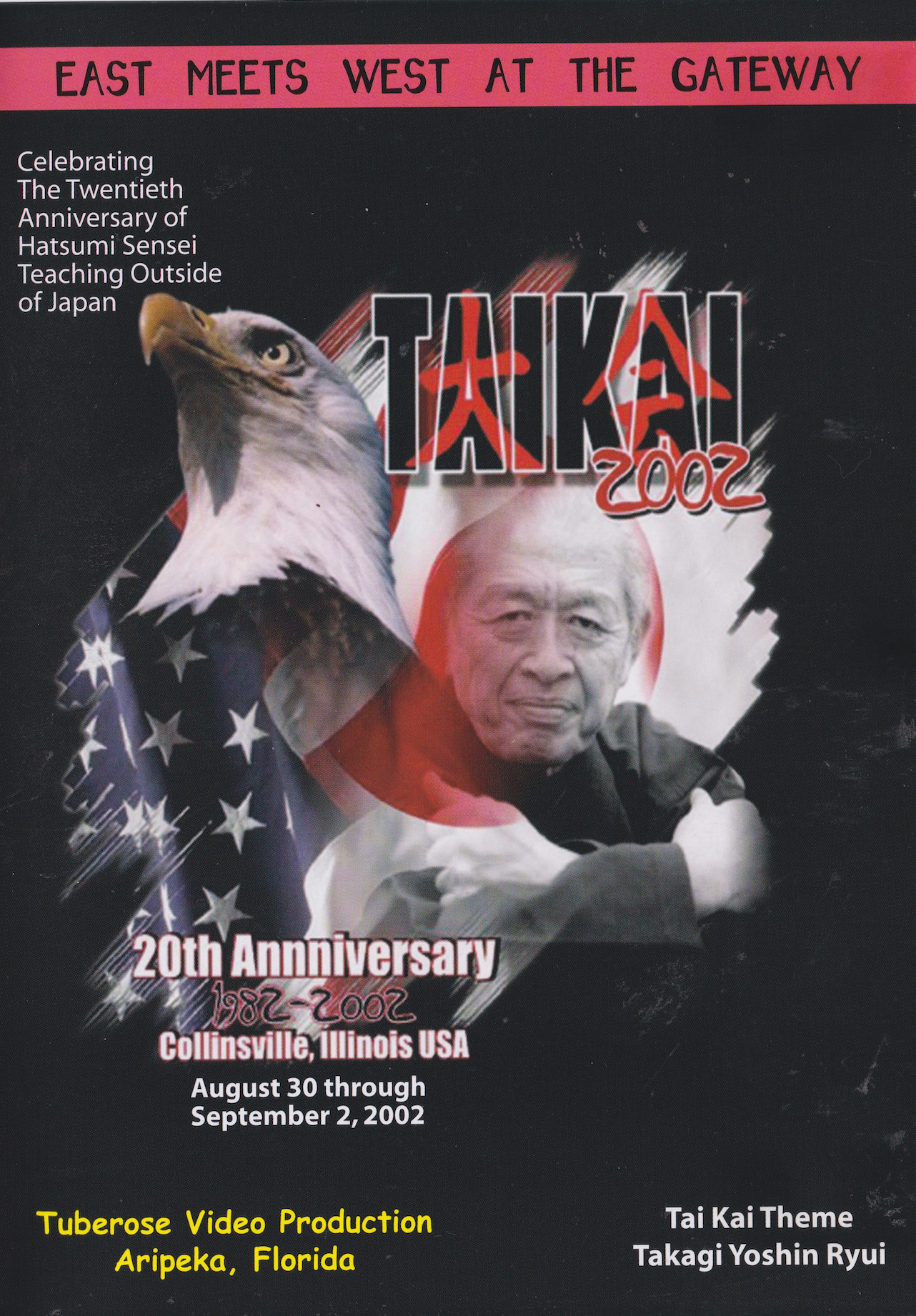 Bujinkan 2002 USA Taikai 3 DVD Set with Masaaki Hatsumi (Preowned)
