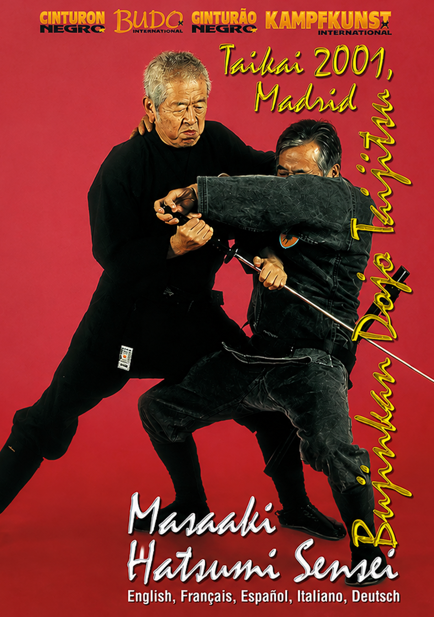 Bujinkan Taijutsu Taikai in Spain 2001 Vol 1 DVD with Masaaki Hatsumi