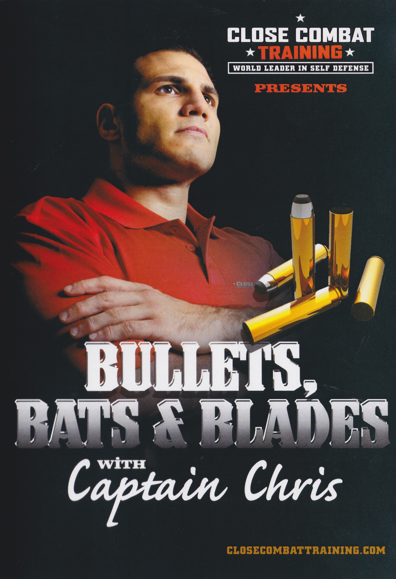 Bullets, Bats & Blades 4 DVD Set with Captain Chris (Preowned)