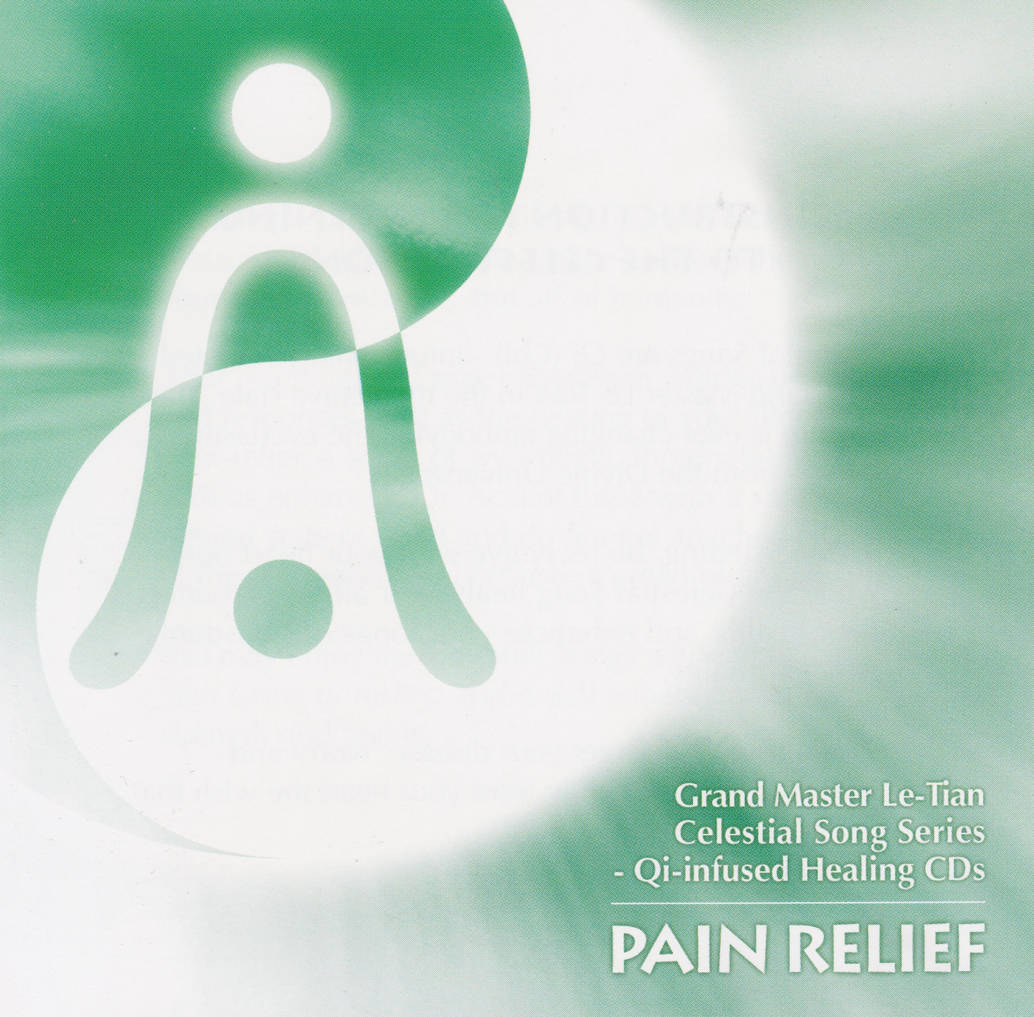 Celestial Song Series Qi Infused Healing CD Pain Relief by Le-Tian (Preowned)