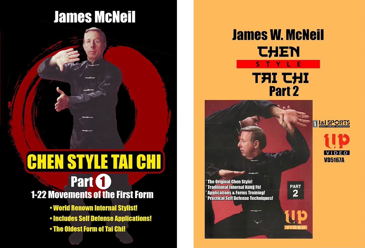 Chen Style Tai Chi Chuan 2 DVD Set by James McNeil