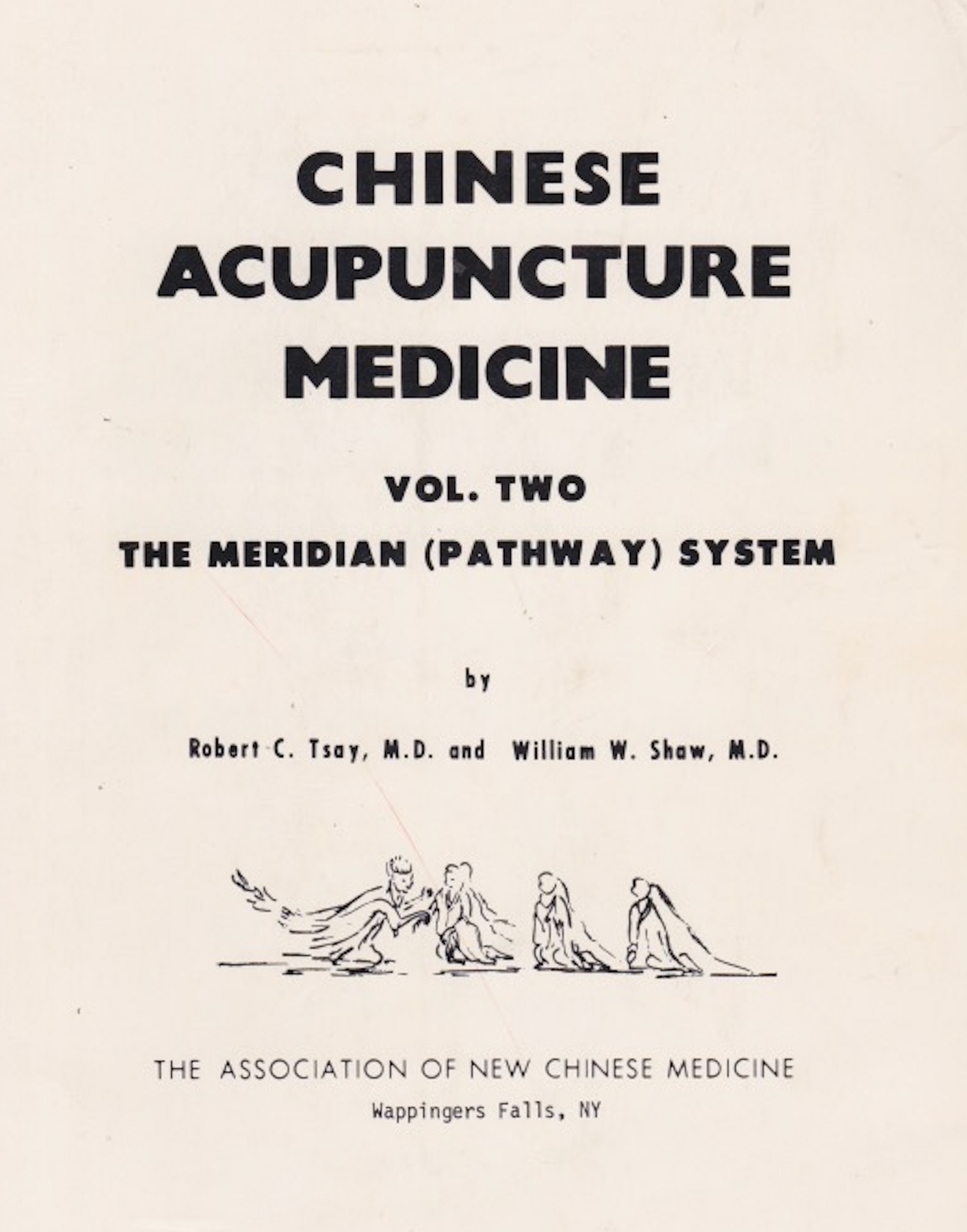 Chinese Acupuncture Medicine Book 2 The Meridian Pathway System by Robert Tsay (Preowned)