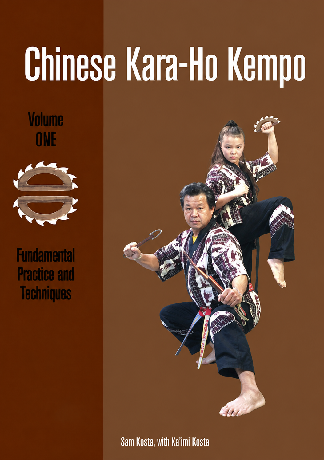 Libro chino Kara Ho Kempo #1 sobre ataques con armas de lucha callejera de Sam Kuoha
