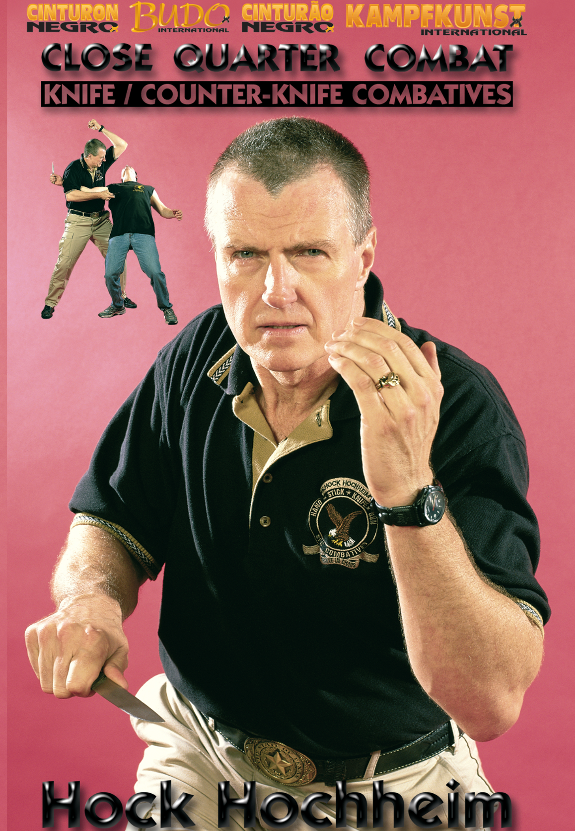 Close Quarter Combat Knife & Counter Combatives DVD by Hock Hochheim