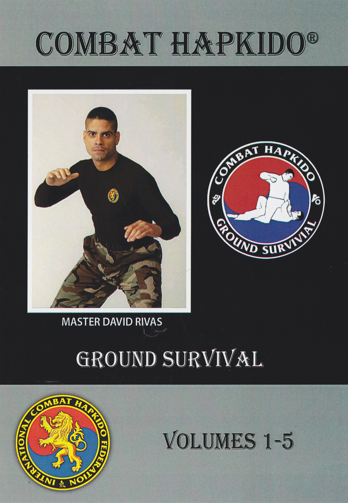 Combat Hapkido Ground Survival 5 DVD Set by David Rivas