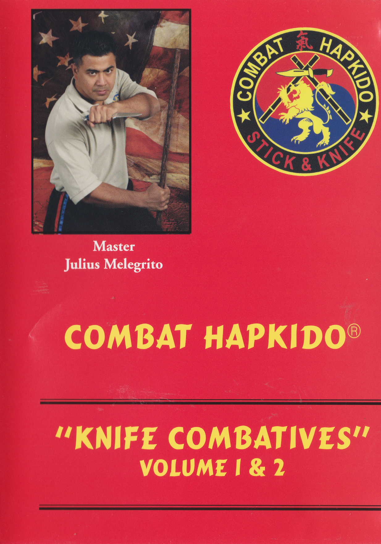 Combat Hapkido Knife Combatives Vol 1 & 2 DVD by Julius Melegrito (Preowned)