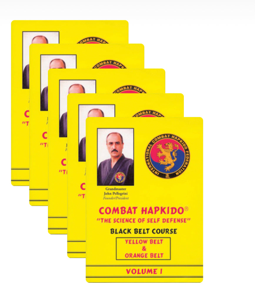Combat Hapkido Science of Self Defense 5 DVD Set by John Pellegrini (Preowned)