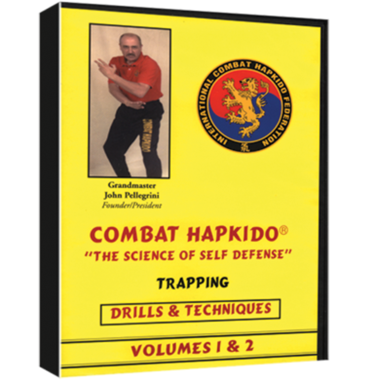 Juego de DVD Combat Hapkido Trapping 2 de John Pellegrini (usado)