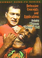 DVD de conceptos defensivos de Kung-Fu de combate de Johnny Tsai