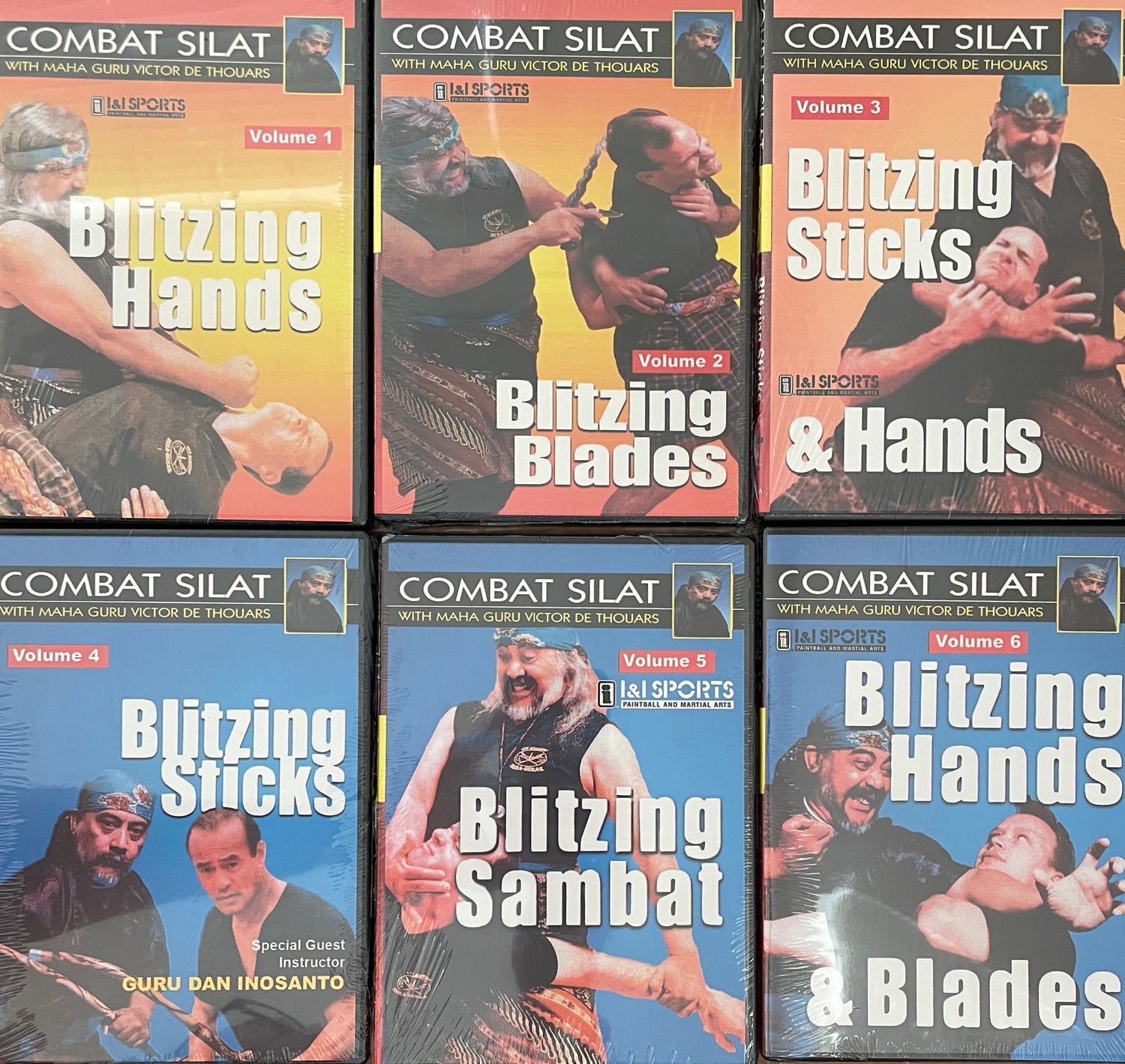 Combat Silat 6 DVD Set with Victor deThouars