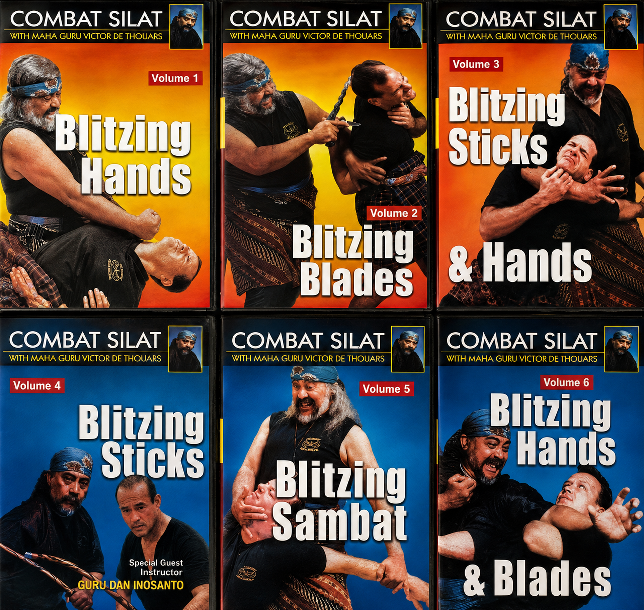 Combat Silat 6 DVD Set with Victor deThouars