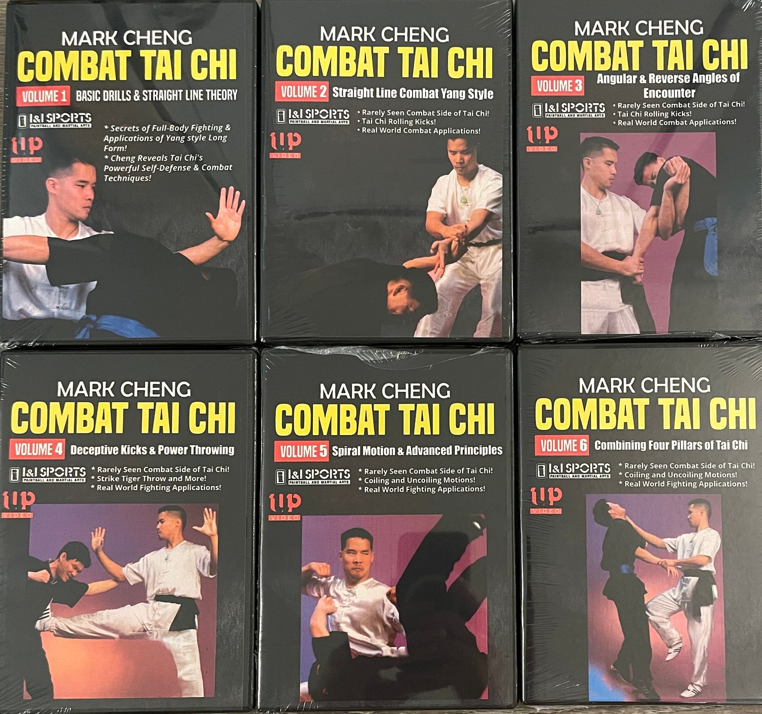 Combat Tai Chi 6 DVD Set by Mark Cheng