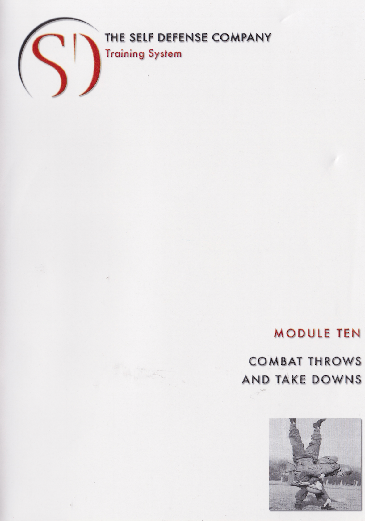 Combat Throws & Takedowns 2 DVD Set by the Self Defense Company