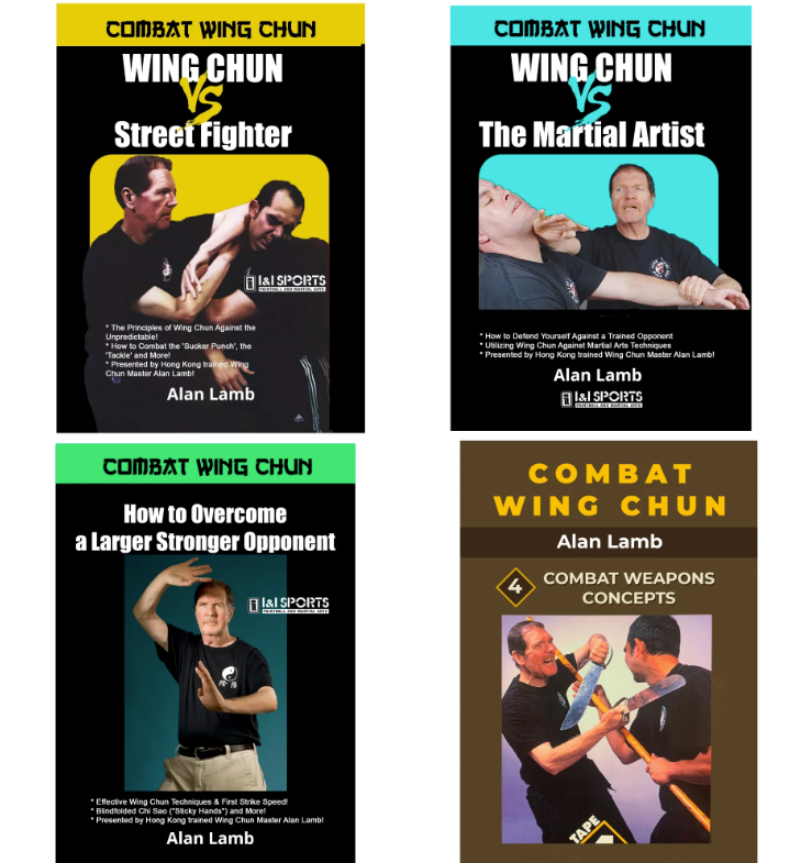 Juego de DVD Combat Wing Chun 4 de Alan Lamb
