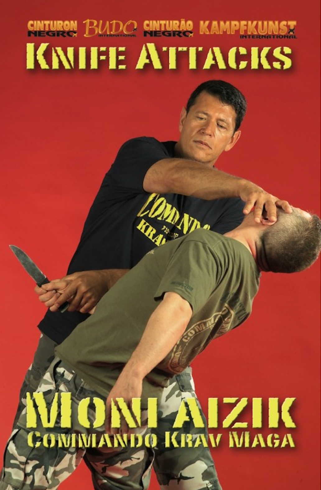 Commando Krav Maga Knife Attacks DVD by Moni Aizik