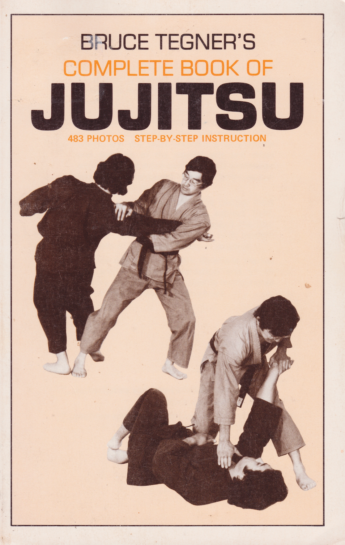 Complete Book of Jujitsu Book by Bruce Tegner (Preowned)