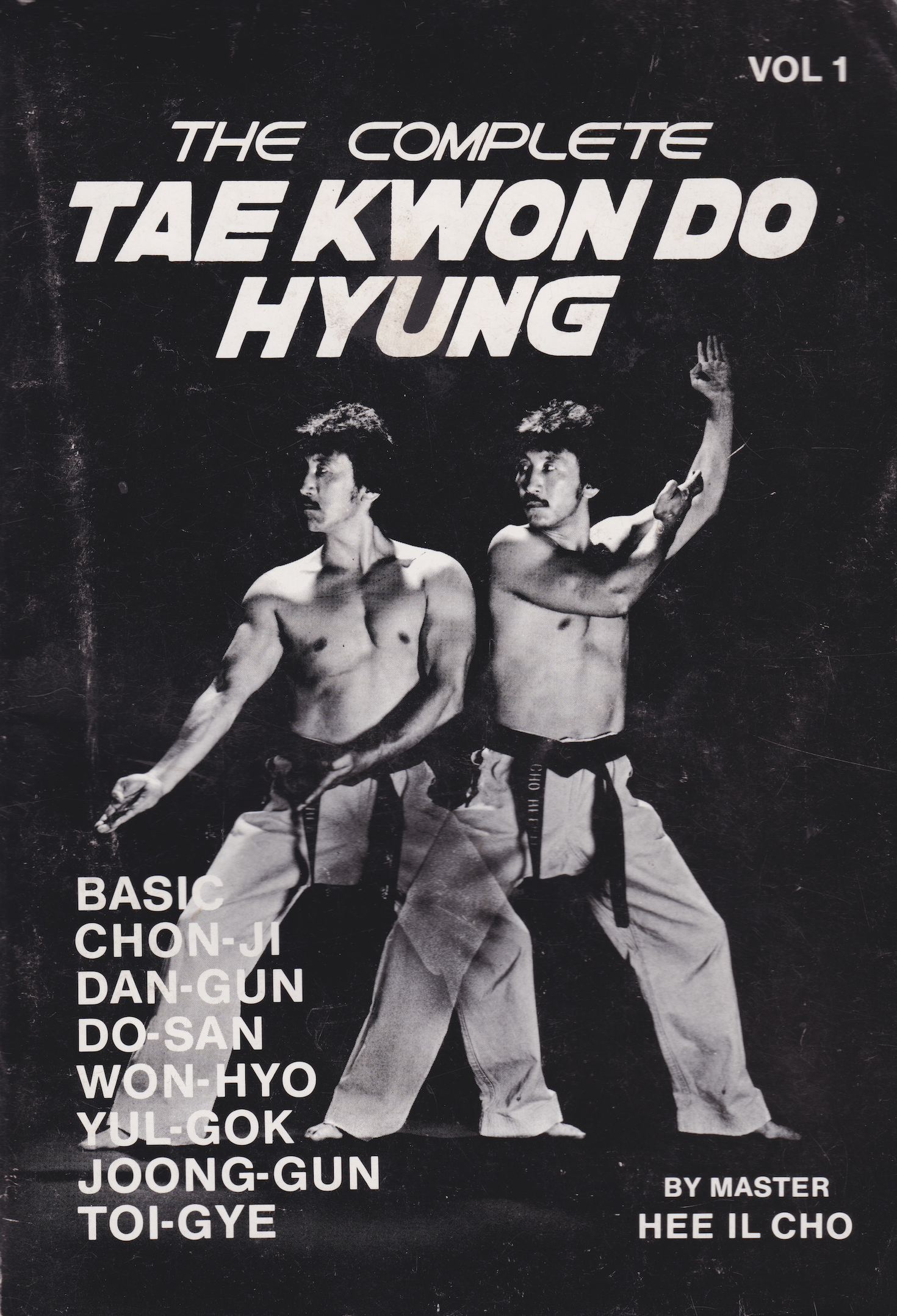 Libro completo de Tae Kwon Do Hyung Vol 1 de Hee Il Cho (usado)