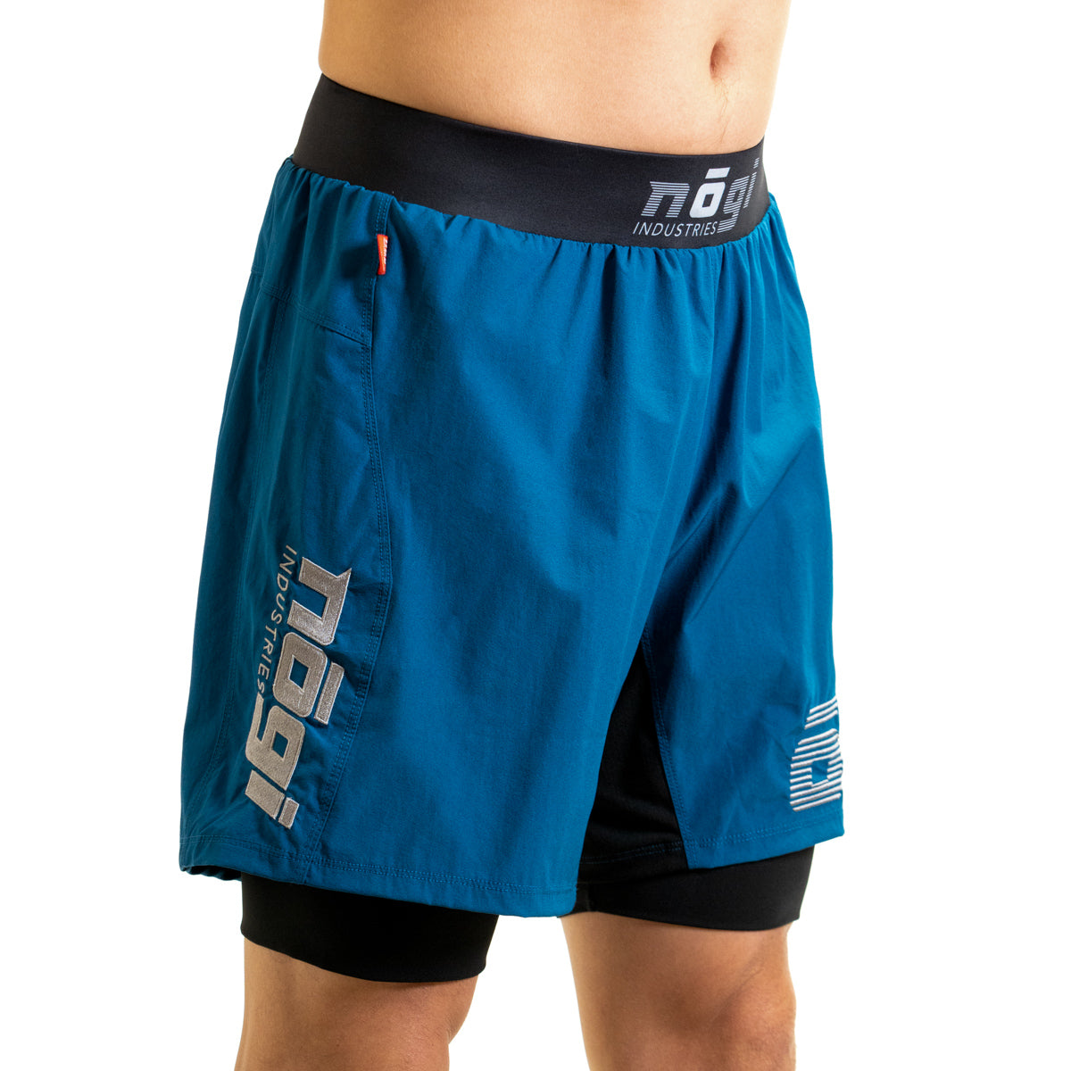 KIDS Ghost Premium Lined Grappling Shorts - Ultramarine Blue