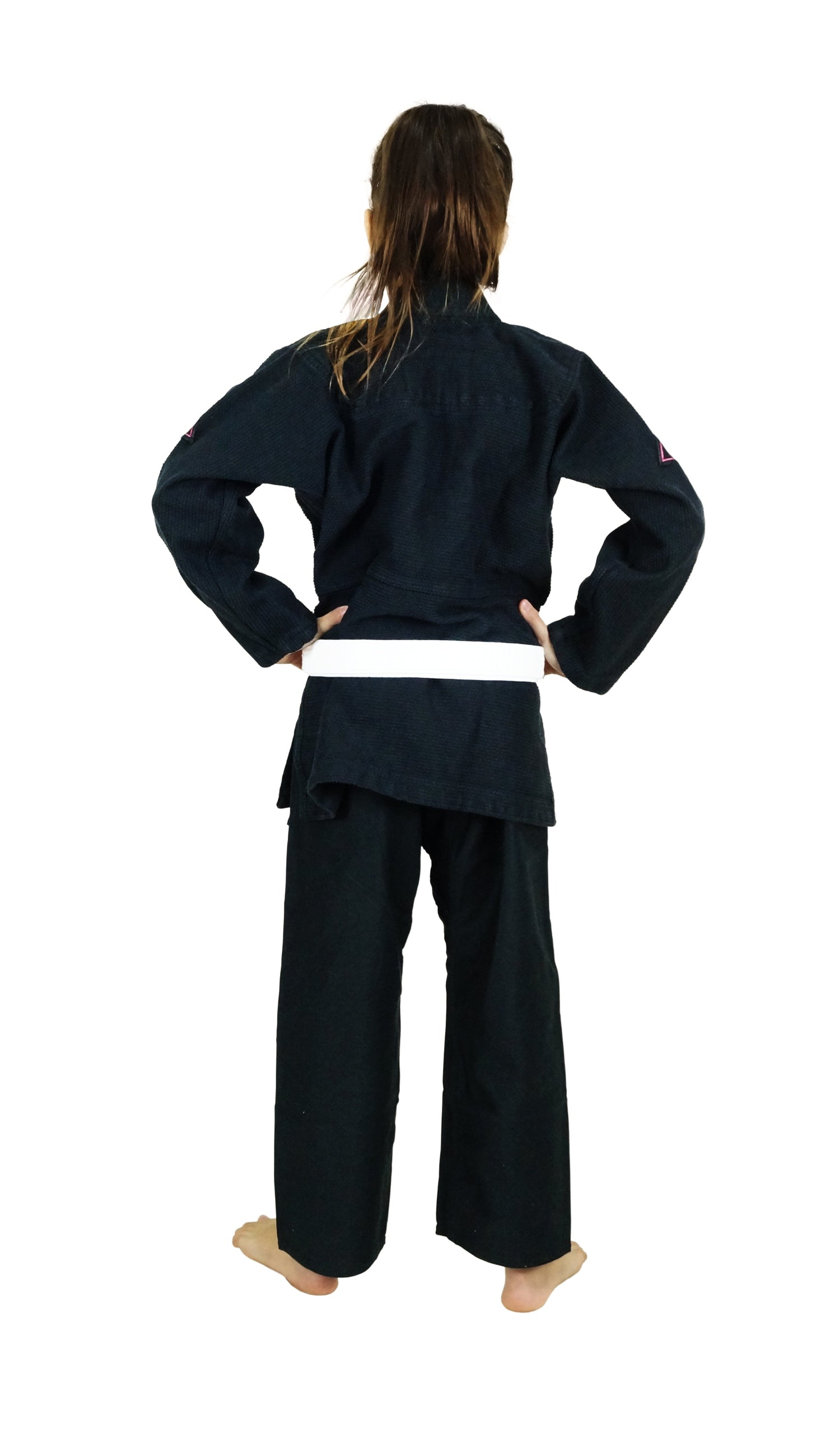 GIRLS PRO EVOLUTION KIDS Jiu-Jitsu Gi (Black) by Vulkan
