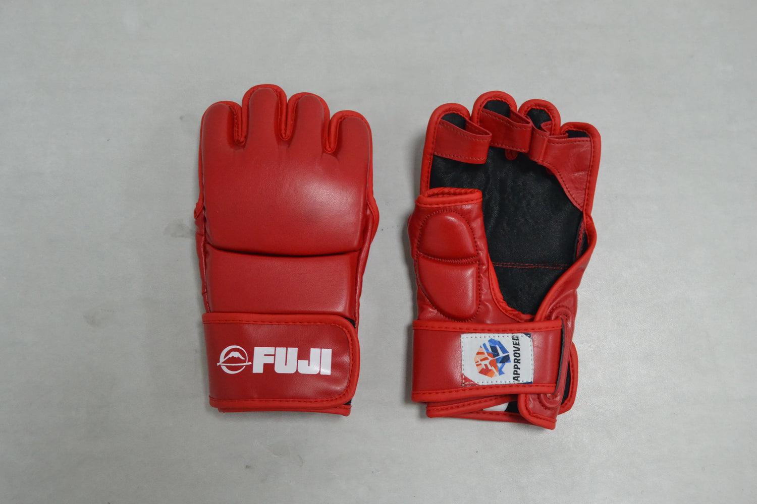 FIAS Sambo Combat Gloves Red by Fuji