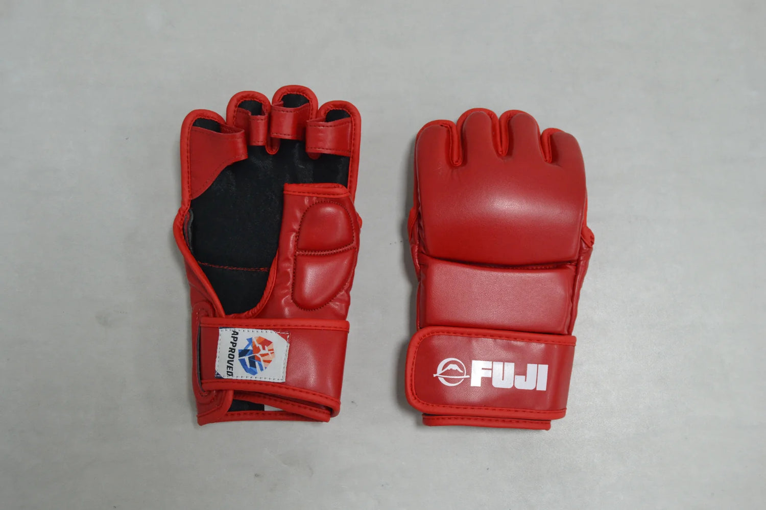 FIAS Sambo Combat Gloves Red by Fuji