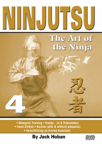 Ninjutsu 4 DVD Set by Jack Hoban