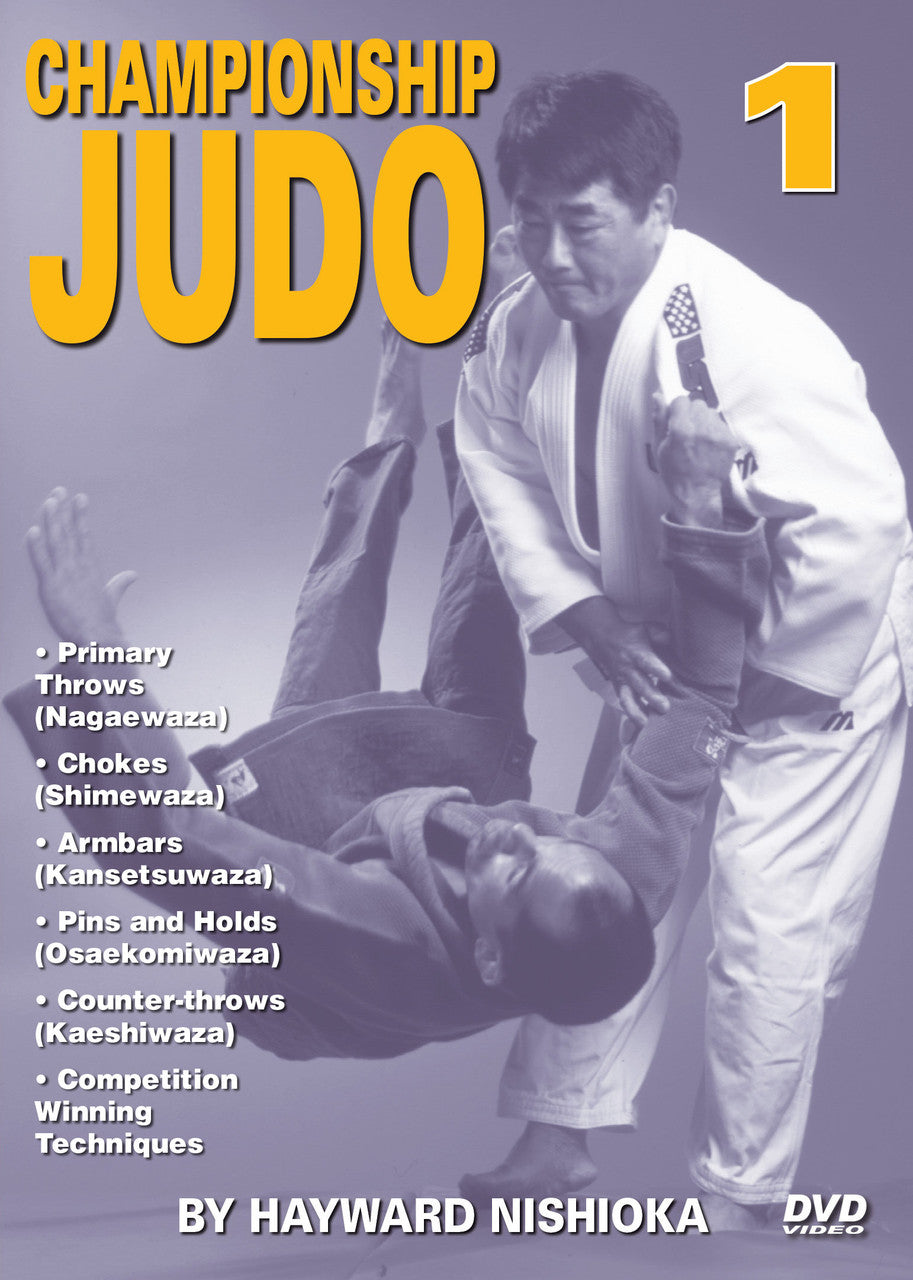 Championship Judo 3 DVD Set by Hayward Nishioka