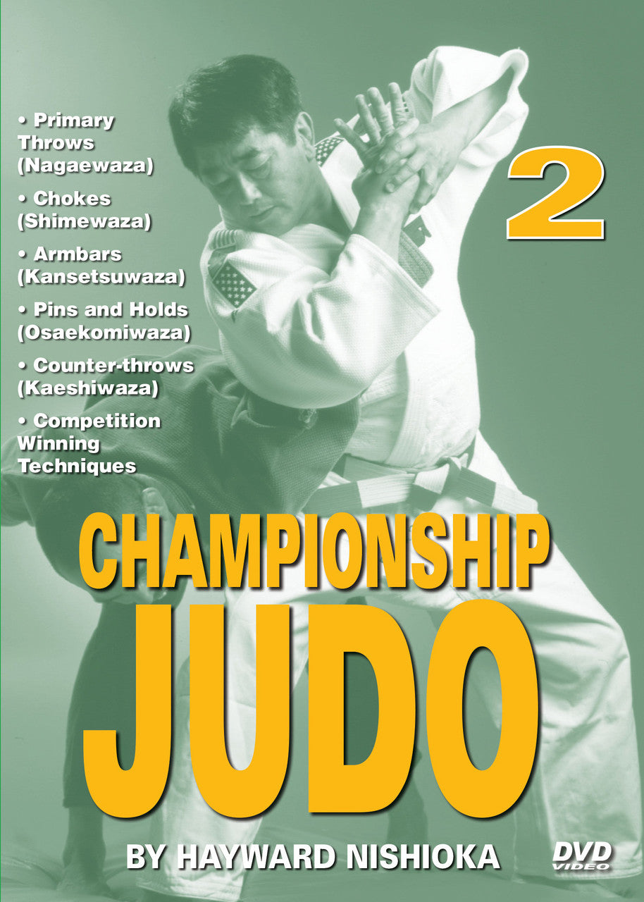 Championship Judo 3 DVD Set by Hayward Nishioka