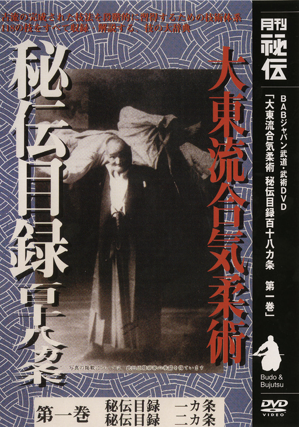 大東流合気柔術 秘伝目録 DVD Vol 1