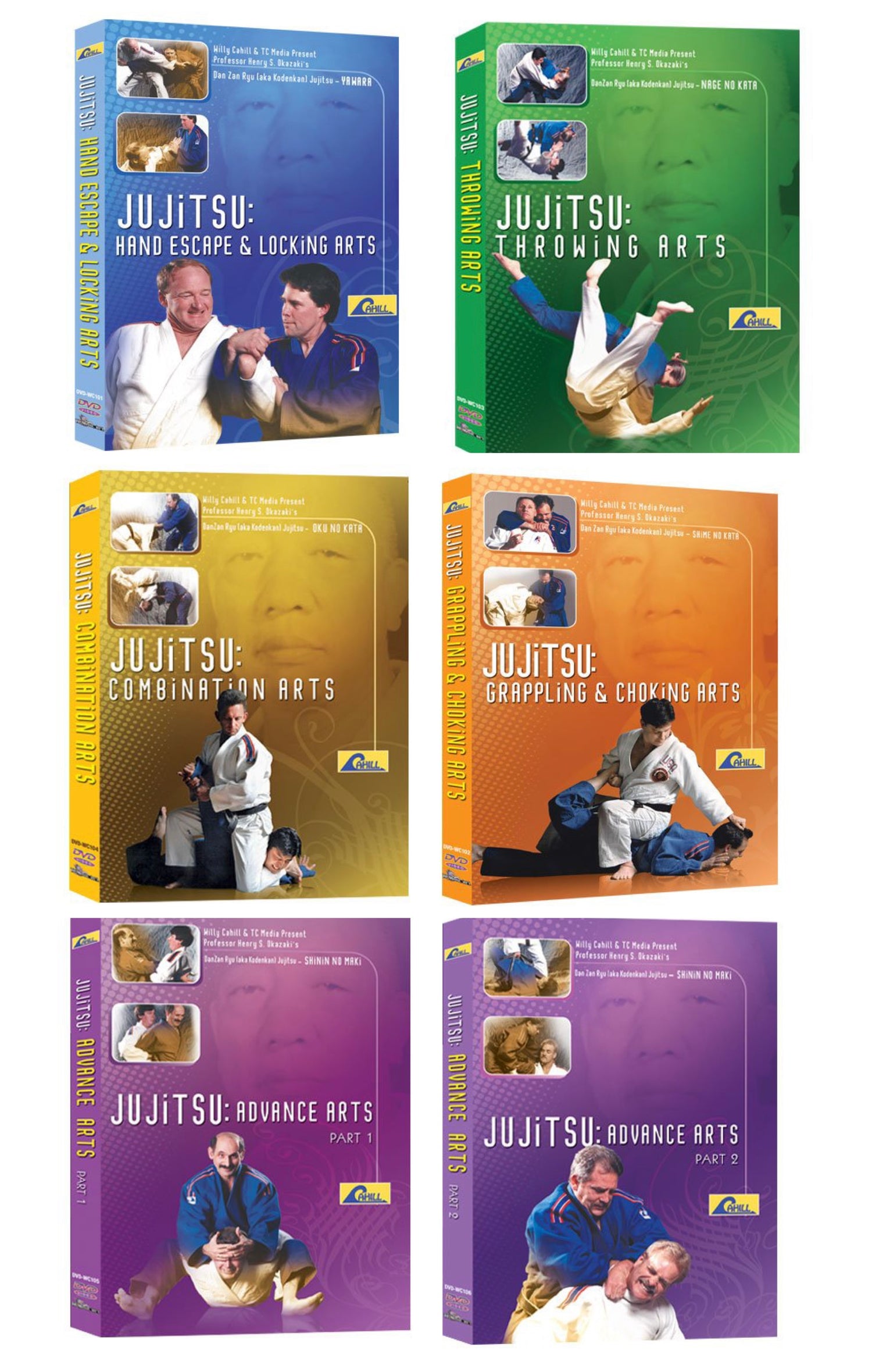 Danzan Ryu 6 DVD Set by Willy Cahill