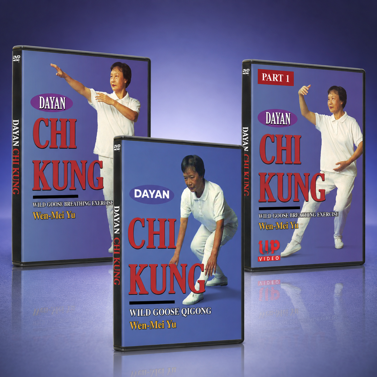 Dayan Qigong: Wild Goose Qigong Forms 3 DVD Set by Wen-Mei Yu