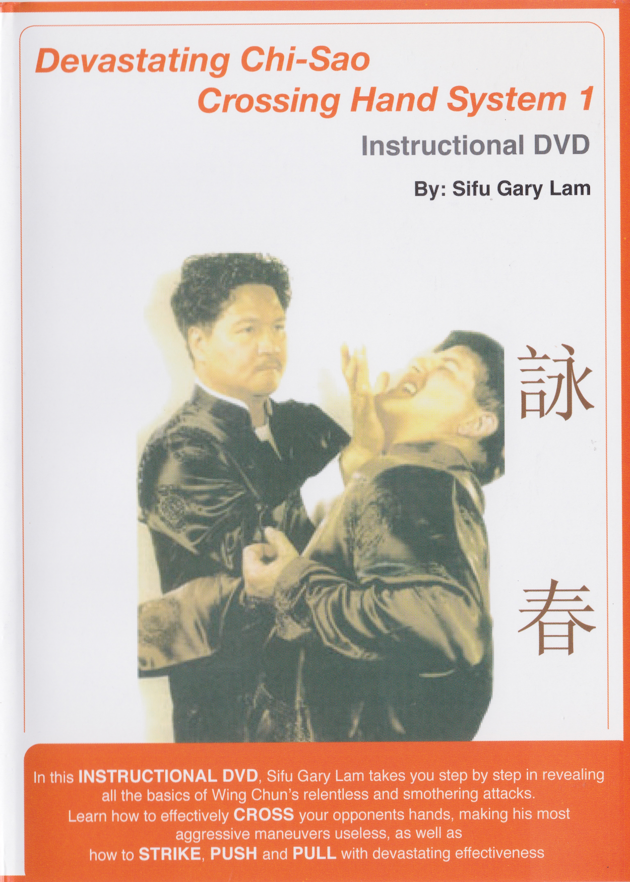 Devastador Chi Sao Crossing Hand System 1 DVD de Gary Lam
