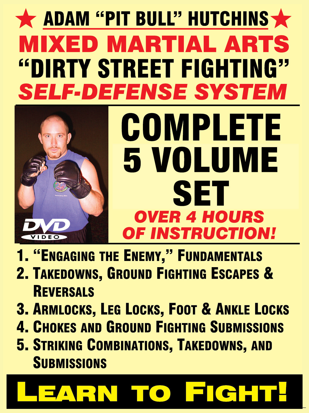 Serie Dirty Street Fighting con Adam Hutchins (bajo demanda)