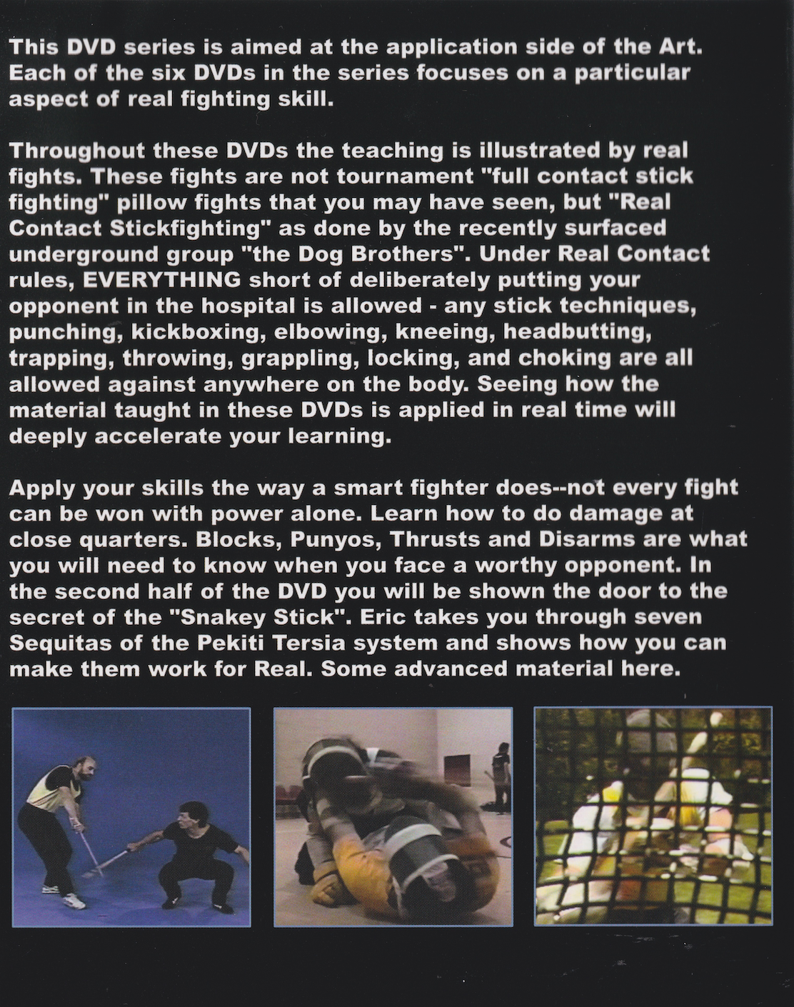 Dog Brothers Martial Arts Vol 4: Blocks, Punyos, Thrusts DVD