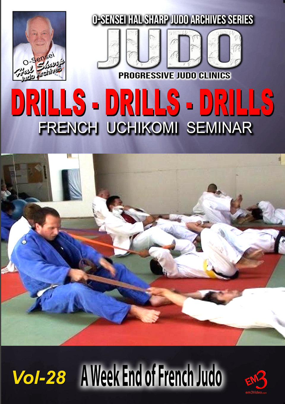 Drills Drills Drills French Judo DVD by Sauveur Soriano