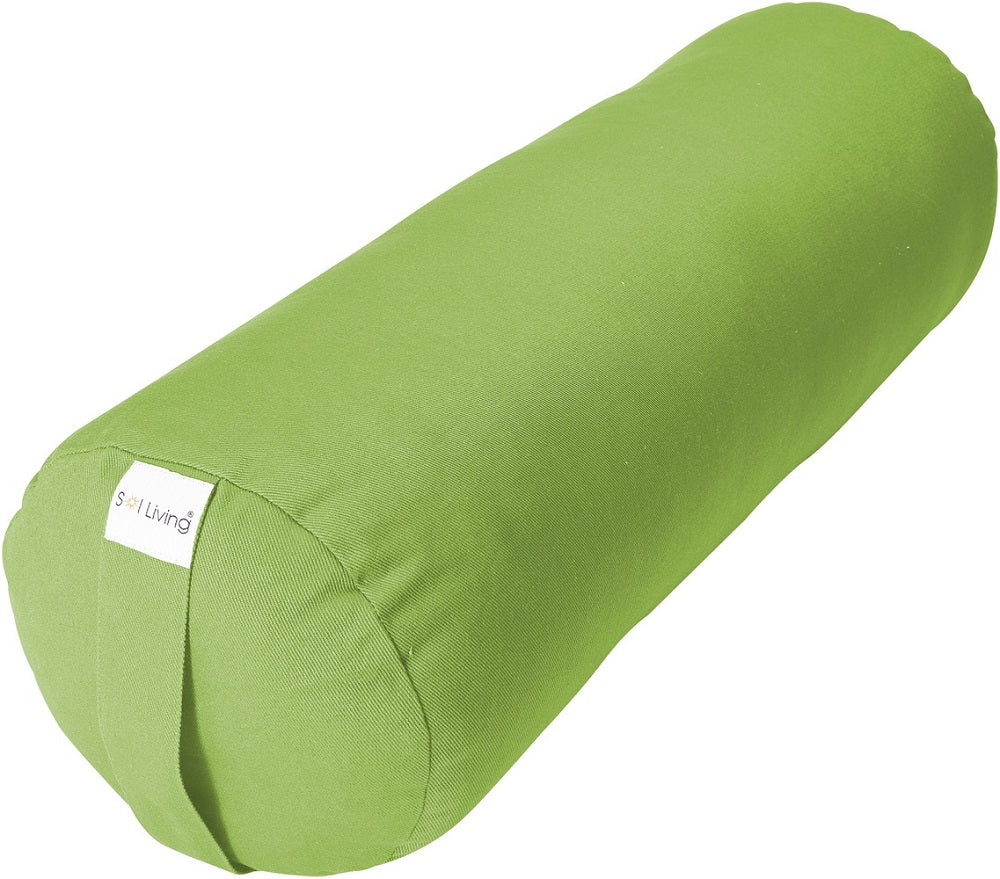 Bolster Pillow for Yoga & Meditation - Cylindrical Cotton, 28