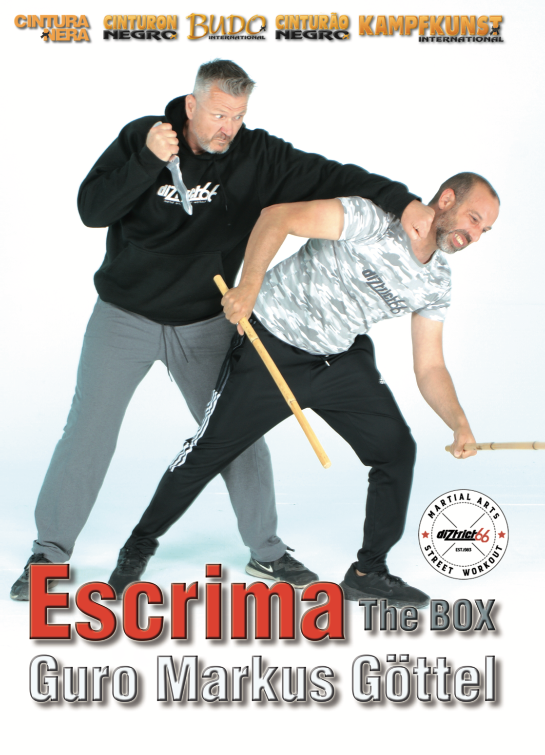 Escrima la caja DVD de Markus Gottel